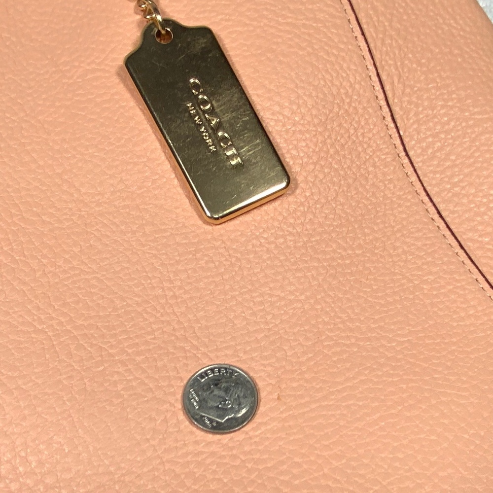 Coach Peach Cammie Chain Tote - C8147 - Picture 14 of 16